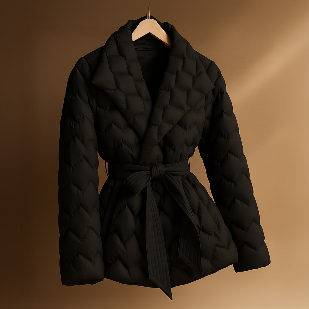 Nora Quilted Wrap Jacket