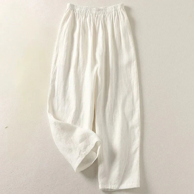 Orly 100% Linen Relaxed Pants