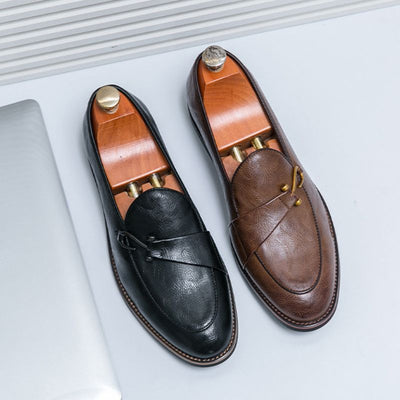 Hernandez Leather Bit Loafers