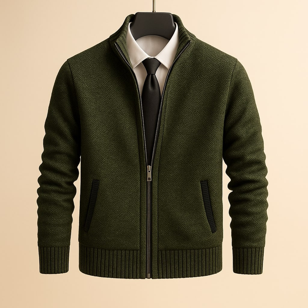 Luisiane Knit Zip Jacket