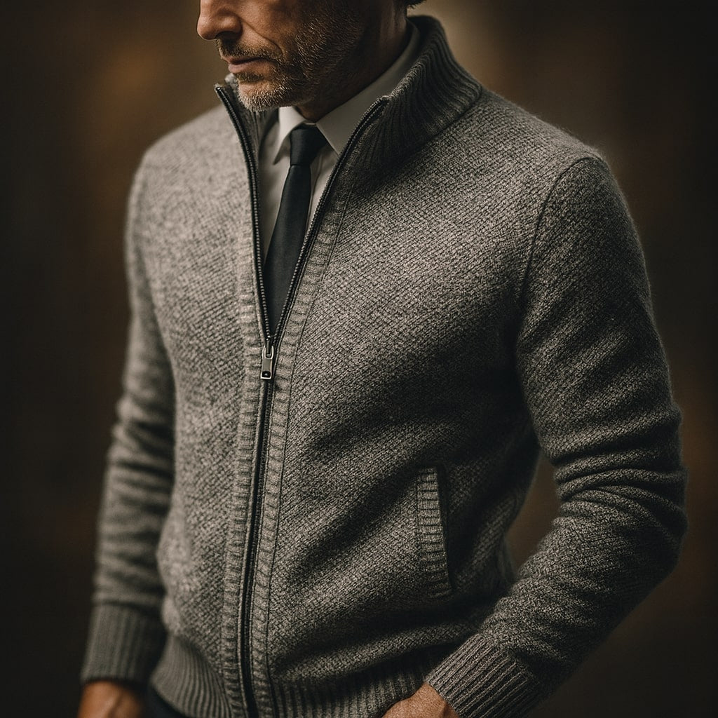 Luisiane Knit Zip Jacket