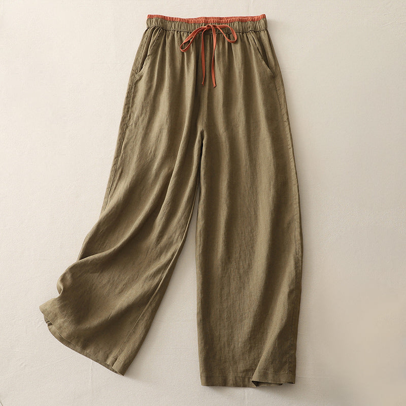 Aura Cotton Blend Pants