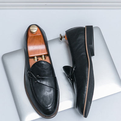 Hernandez Leather Bit Loafers