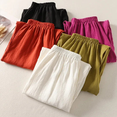 Orly 100% Linen Relaxed Pants