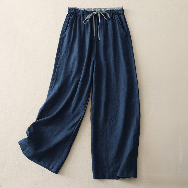 Aura Cotton Blend Pants
