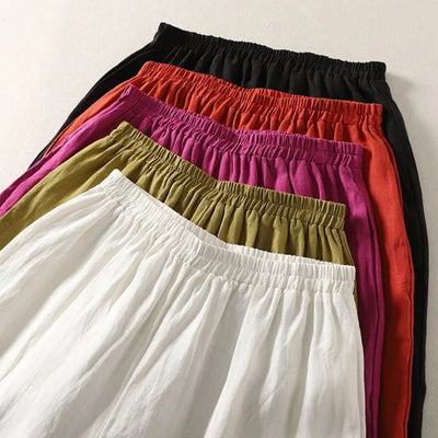 Orly 100% Linen Relaxed Pants