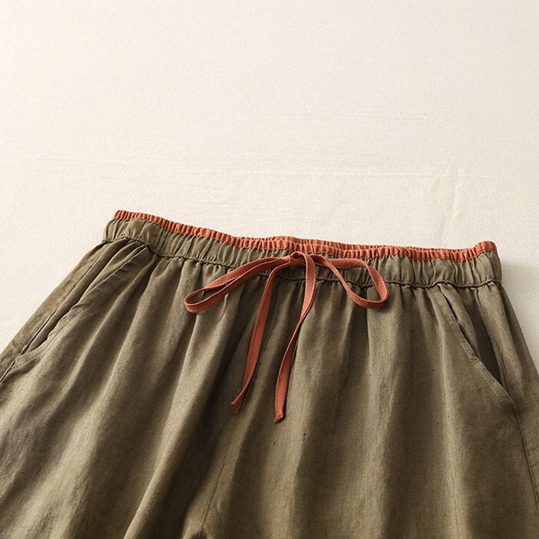 Aura Cotton Blend Pants