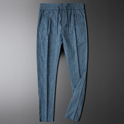 Anthony Linen-Cotton Trousers