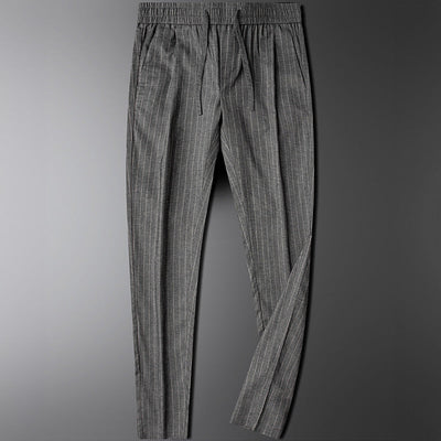 Anthony Linen-Cotton Trousers