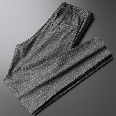 Anthony Linen-Cotton Trousers