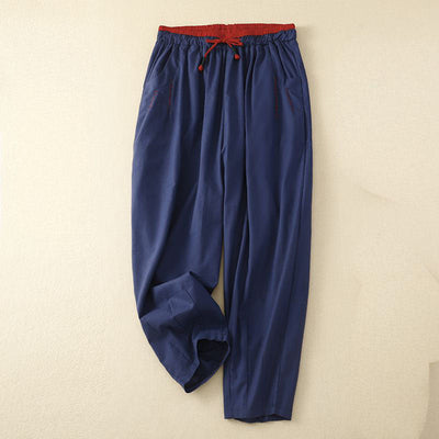 Syla Relaxed Linen Drawstring Pants