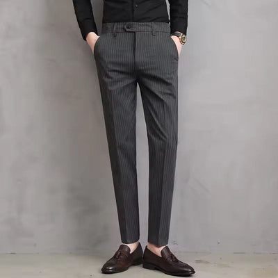 Robert Pinstripe Tailored Trousers