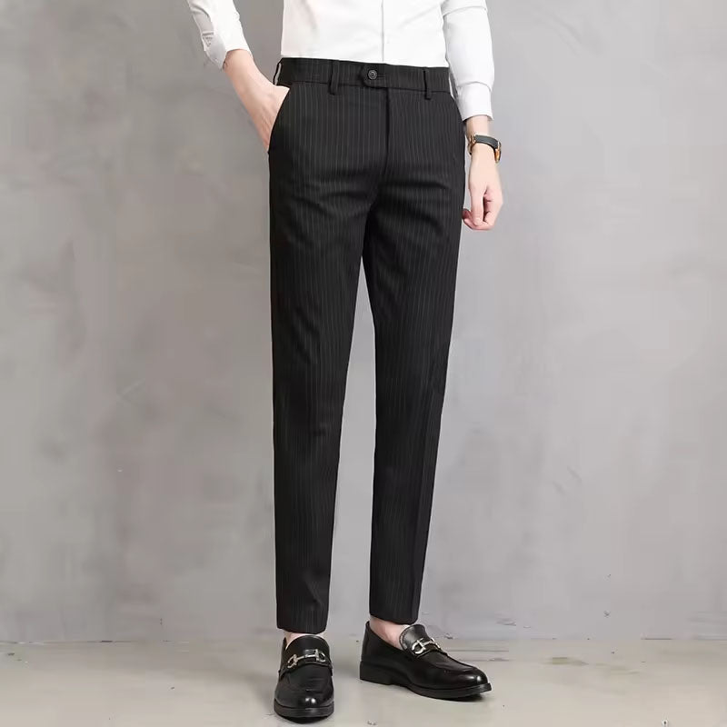 Robert Pinstripe Tailored Trousers