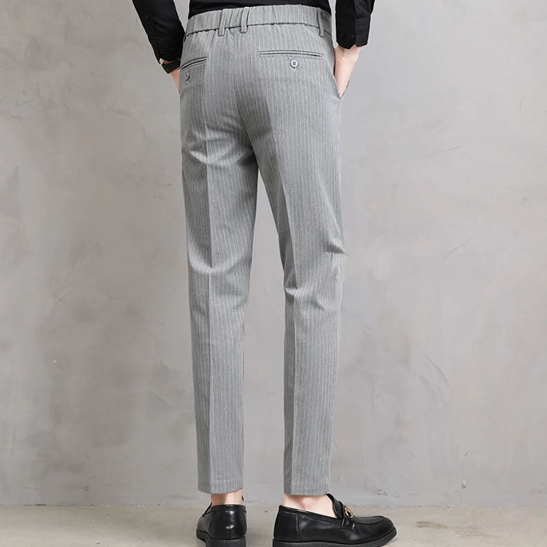 Robert Pinstripe Tailored Trousers