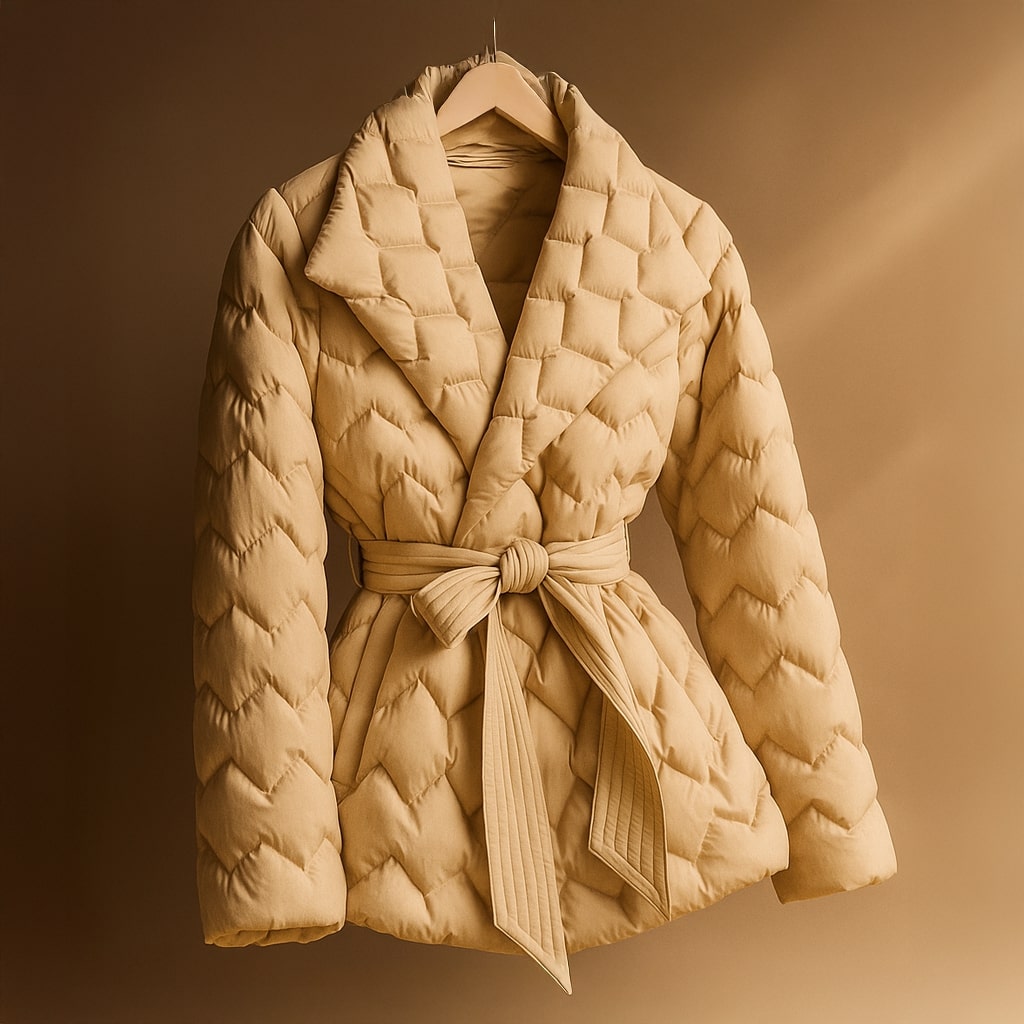 Nora Quilted Wrap Jacket