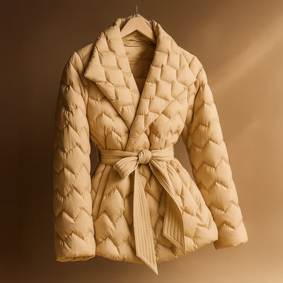 Nora Quilted Wrap Jacket
